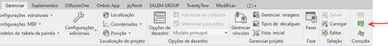 Menu Seleção por ID Revit