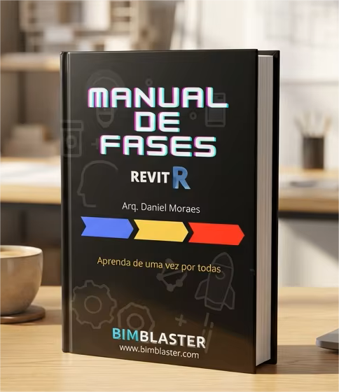 Capa do ebook Manual de Fases no Revit, de Daniel Moraes